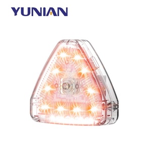 7 couleurs LED lumière stroboscopique M7 aimant lampe avertissement Flash Led contrôle <span class=keywords><strong>sans</strong></span> <span class=keywords><strong>fil</strong></span> étanche vélo Scooter indicateur Anti-collision - Product Image 1