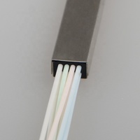 Divisor PLC de Fibra Óptica Mini 1:4, 1X4, 1:4 SC/APC, 0.9mm, 1m, Mini Tubo de Acero para Redes FTTH e IP, Gran Venta
