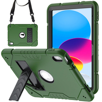 Étui robuste et résistant au chocs avec béquille intégrée et bandoulière pour iPad 10e et 11e génération A16.