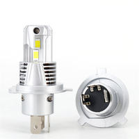 Nouveau phare de voiture 6000lm 90W 12V 6500K, LED intégrée mini universelle H7/H4/H11/9005/9006/H12/H8/H9 Canbus LED