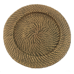 Napperons tissés Napperons en rotin tissé naturel Napperons de chargeur Boho antidérapants résistants à la chaleur - Product Image 5