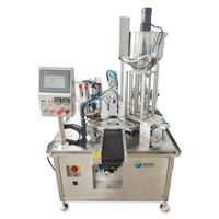 Machine de remplissage et de scellage automatique pour cuillères à miel, K-cup, sauce tomate, yaourt et café