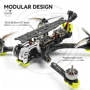 Drone da Corsa FPV con Telaio in Fibra di Carbonio da 5 Pollici, Quadricottero RC ad Alta Velocità per Fotografia Aerea e <span class=keywords><strong>Volo</strong></span> Freestyle - Product Image 5