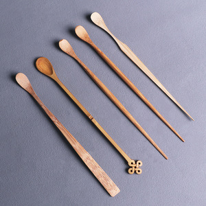 Bamboo <b>Tea</b> <b>Set</b> Six Gentlemen Matcha Spoon Eco Friendly Traditional Chinese Style <b>Tea</b> Accessories - Product Image 4