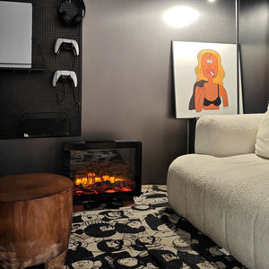 Calentador de Convección con Llama Simulada de Nuevo Estilo con Control por WiFi y Función de Temporizador de 24 Horas, Adecuado <span class=keywords><strong>para</strong></span> <span class=keywords><strong>Dormitorios</strong></span> y Oficinas - Product Image 6