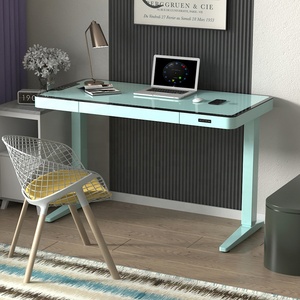 Bàn Động Cơ Kép Nội Thất Hiện Đại Sang Trọng Với Bộ Sạc USB Type C Không Dây Bàn Điện Đứng Điều Chỉnh Độ Cao Thông Minh - Product Image 5