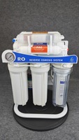 Système de filtration d'eau potable par osmose inverse, goût exceptionnel, alcalinisation PH+, reminéralisation, 6 étapes, 75 GPD, système RO UV pour la maison