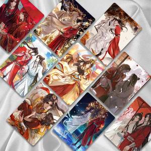 50 unids/caja Heaven Official's Blessing Laser Card <span class=keywords><strong>Howard</strong></span> Wang James Cheek Tian Guan Ci Fu Xie Lian Hua Cheng Lomo Anime tarjetas de regalo - Product Image 4