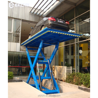 Plateforme élévatrice à ciseaux hydraulique électrique robuste pour showroom 4S, capacité de charge 2000-10000 kg, conception personnalisée pour exposition automobile, facile à utiliser