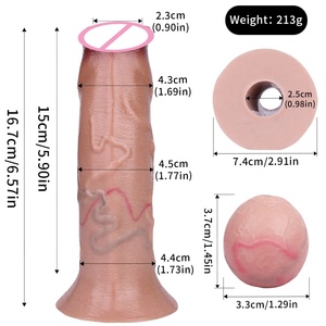 FAAK Lay-Egg - Dildo Realista con Hueco para Depositar Huevos, Ovipositor Neumático, Tapón Anal, Bolas Vaginales de Silicona Suave, Masturbador, Juguete Sexual para Mujeres Mayores de 18 Años - Product Image 6