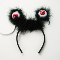 Serre-tête unisexe en peluche imprimé léopard et panda, fait main, style japonais et coréen, collection automne/hiver, accessoires de coiffure transfrontaliers