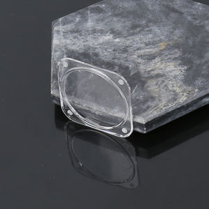 Verre de montre en saphir personnalisé en usine, diamètre 3,8 cm, avec trous percés et rainurés - Product Image 1