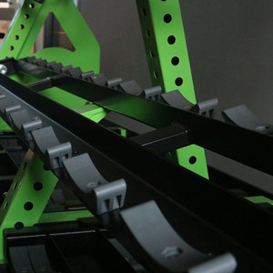 מחיר המפעל מתכוונן 4 triptable גדול חדר כושר מסחרי כושר ציוד עמיד מתלה מתלה עם מגירת הזזה - Product Image 5