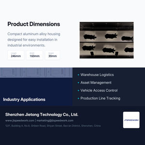 Lector RFID UHF de <span class=keywords><strong>4</strong></span> Puertos, Lector RFID Fijo para Seguimiento Logístico de Almacenes y Gestión de Inventario Minorista, Puerta de Enlace de Largo Alcance - Product Image 5