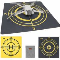 Tapis d'atterrissage universel pour drone, imperméable, en PU, lesté, portable, pliable rapidement, compatible avec les drones