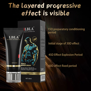 Lbla tinh chất tự nhiên Kem làm to dương vật xuất tinh sớm trì hoãn phun dương vật dày thành phần hoàn toàn tự nhiên - Product Image 3