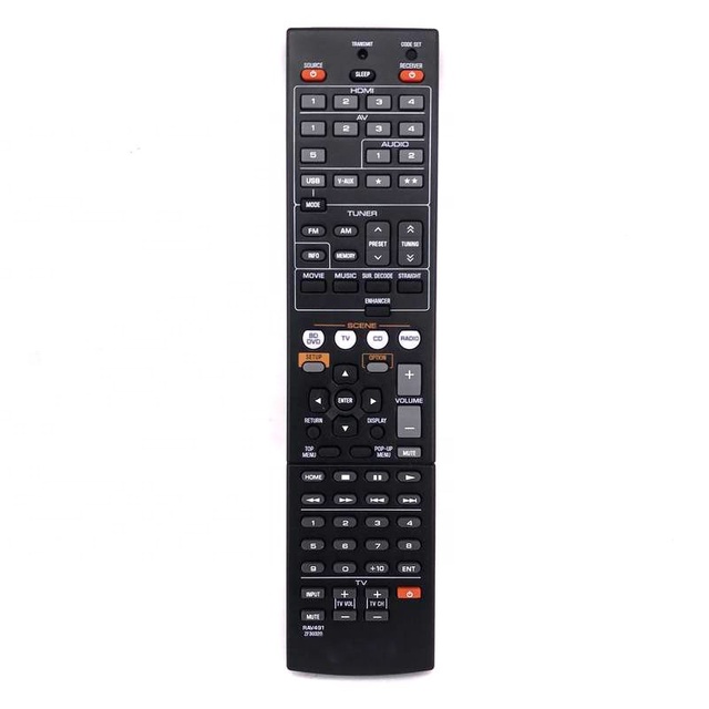 Replace RAV491 ZF30320 Remote Control Fit for Yamaha AV Receiver HTR-4066 RX-V475 RX-V575 HTR4066 RXV475 RXV575