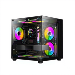 PC <span class=keywords><strong>de</strong></span> Escritorio para Juegos Personalizado en Negro, Procesador I5-12400F, <span class=keywords><strong>Tarjeta</strong></span> Gráfica RTX 5060 <span class=keywords><strong>de</strong></span> 8GB, 8GB <span class=keywords><strong>de</strong></span> RAM DDR4, SSD <span class=keywords><strong>de</strong></span> 256GB, Computadora <span class=keywords><strong>de</strong></span> 500W para Deportes Electrónicos - Product Image 1