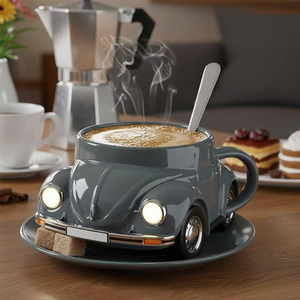 Nouvelle tasse à café en forme de scarabée, design créatif, cadeau idéal pour les amateurs de café et pour offrir lors de festivals - Product Image 5