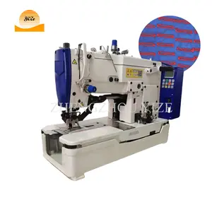 Precio Industrial 4MM Max Costura botón agujero máquina Espesor Flathead 781 Camisa Ojo Botón Agujero Máquina de coser