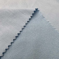 Tissu en viscose de bambou, 58% bambou, 36,2% viscose, 5,8% élasthanne, tissu en jersey tricoté pour serviette
