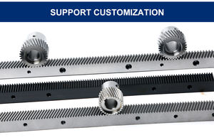 CNC Machine <span class=keywords><strong>de</strong></span> gravure sur bois 3M acier crémaillère hélicoïdale 29*29*1000 MM entraînement à mouvement linéaire Crémaillère 1,25 Mod engrenages à crémaillère - Product Image 5