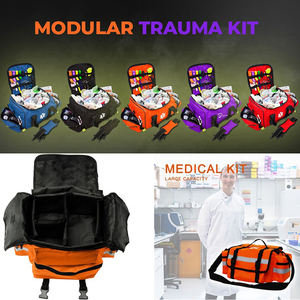 Tas Trauma Kit <span class=keywords><strong>Responder</strong></span> pertama tas EMT reflektif medis tas medis Kit pertolongan pertama 251 buah - Product Image 5