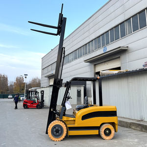 Envío Gratuito, Montacargas Diésel de 2000 kg con Neumáticos Sólidos Delanteros Dobles, Montacargas Eléctrico de 3 Toneladas con Batería de Litio Completa - Product Image 2