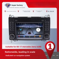Reproductor de DVD Estéreo para Auto Android 10 de 4 Núcleos para Benz B200 Clase A B W169 W245 Viano Viro W639 Sprinter W906 GPS Video Radio BT
