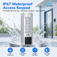 Serrure de porte autonome en métal étanche IP68 avec clavier, application Tuya, WiFi, 12-24V, carte de proximité RFID 125KHz et PIN - Vente en gros directe usine