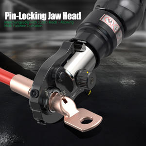 Pince à sertir hydraulique électrique rechargeable LAOA Industrial 21V avec moteur sans balais au lithium et affichage numérique, garantie 3 ans - Product Image 4