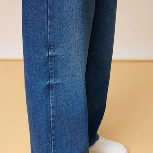 Jeans de Mezclilla Anchos de Estilo Hip Hop, Unisex, con Estampado Metálico, para Hombre y Mujer - Product Image 6