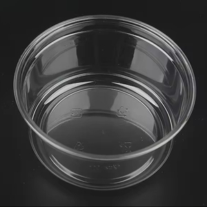 12oz (117mm) Clear Disposable Plastic <b>Cups</b> - PET Dessert <b>Cold</b> Drink <b>Cups</b> Without Lids - Product Image 1