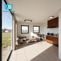 Cabaña Prefabricada Portátil para Exteriores, Diseño Modular Personalizado, Espacio de Trabajo y Vivienda, Oficina Tipo Pod, Casa Prefabricada Pequeña