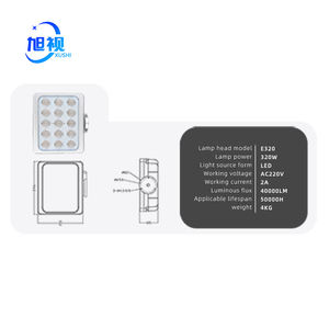 Tour de bâtiment lumières halogène 1000W 9 12 mètres led 100w avec caméra 12V tour de maison lumineuse tour de mât lumineux mobile - Product Image 3