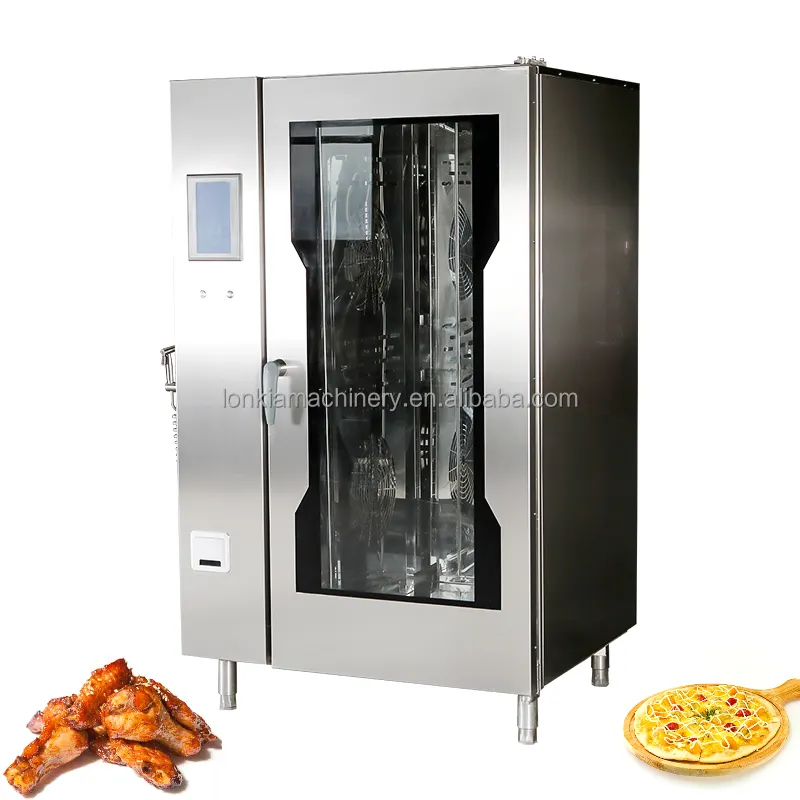 Oven Gas industri Pizza ayam, daging panggang multifungsi untuk memanggang komersial Oven panggang komersial