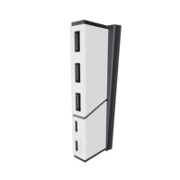 Hub USB USB2.0 Splitter Expander Extension Adaptateur haute vitesse 1 à 5 multi-ports pour PlayStation 5 PS5 Plug and Play