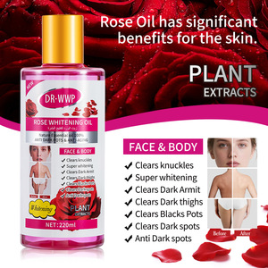 Ätherisches Rosenöl Ganzkörper-Meridian-Entblockierendes Anti-Aging Feuchtigkeitsspendendes Aufhellendes Massageöl 220ml - Product Image 3