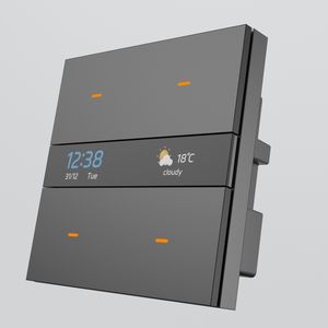 M8pro Tuya Zigbee Mini Smart Wandschakelaar 220V Max Voltage 10a Max Stroom Voor Saudi-Arabië Markt Compatibel Met Smart Life App - Product Image 4