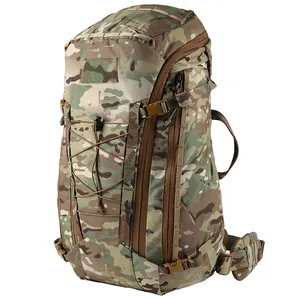 30L naylon MOLLE açık büyük kapasiteli yürüyüş çantası su geçirmez dayanıklı Assault paketi 45L taktik sırt çantası