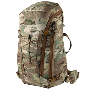 30L Nylon Molle Ngoài Trời Công Suất Lớn Đi Bộ Đường Dài Túi Chống Thấm Nước Bền Tấn Công Gói 45L Chiến Thuật Ba Lô