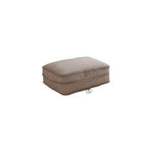 FaSoLa Double <b>Layer</b> Quilt Storage Bag Large Capacity Grey Rectangle Bedroom <b>Under</b> Bed Storage - Product Image 2
