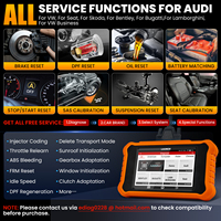 Nuevo lanzamiento CRE 2,0 para VW AUDI Skoda escáner de diagnóstico de coche de función completa OBD2 EOBD analizadores automotrices actualización gratuita