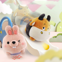 Peluche Cochon Dansant Populaire, Jouet en Peluche Unisexe pour Enfants, Jouet Animal Parlant Tigre pour Bébé