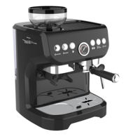 Machine à café expresso cappuccino 3 en 1 en acier inoxydable électrique sans logiciel Distributeur automatique de café Nino Machine à café glacé