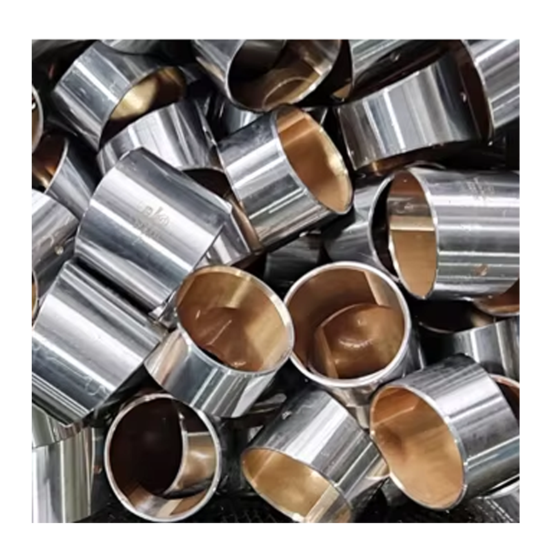Bimetal Sleeve Alloy Graphite Inserts Bushing