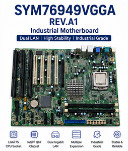 Carte mère industrielle ATX AXIOMTEK SYM76949VGGA REV.A1 DDR3 reconditionnée, double Gigabit LAN, 3 ISA, 5 PCI - Product Image 1