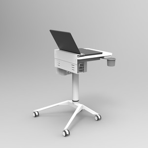 Support pour ordinateur portable Z8, lanterne pneumatique réglable à hauteur, avec roulettes, idéale pour une église, économique - Product Image 5