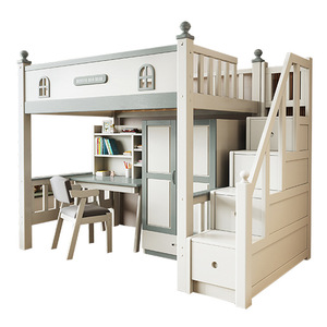 <span class=keywords><strong>2026</strong></span> Modernes, schlichtes Design: Doppel-Etagenbetten aus massiver Eiche mit Stauraum für Kinderzimmer – umweltfreundlich und im Angebot - Product Image 1