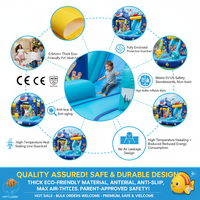 Château Gonflable Compact pour Enfants - Jeu de Rebond et Toboggan Extérieur pour Fêtes - Offre Spéciale